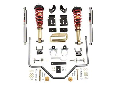 Belltech Performance Handling Lowering Kit; 1 to 3-Inch Front / 5.50-Inch Rear (15-20 F-150, Excluding Raptor)