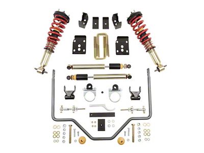 Belltech Performance Handling Lowering Kit Plus; 1 to 3-Inch Front / 5.50-Inch Rear (15-20 F-150, Excluding Raptor)