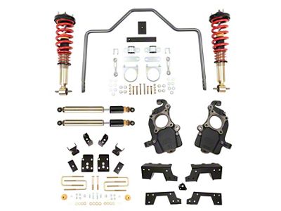 Belltech Performance Handling Lowering Kit Plus; 1 to 5-Inch Front / 6-Inch Rear (15-20 2WD F-150)