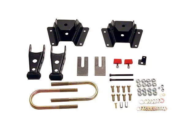 Belltech 4-Inch Drop Leaf Spring Shackle and Hanger Kit (97-03 F-150)