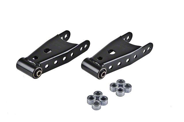 Belltech 2 to 3-Inch Drop Leaf Spring Shackles (04-13 4WD F-150, Excluding Raptor)