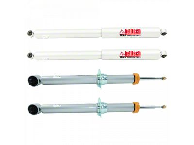 Belltech Trail Performance Front Leveling Struts and Rear Shocks for 5 to 7-Inch Lift (21-25 4WD F-150, Excluding Powerstroke & Raptor)