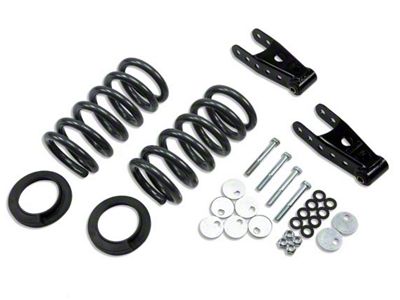 Belltech Stage 1 Lowering Kit; 0 or 1-Inch Front / 2-Inch Rear (99-03 F-150 Lightning)