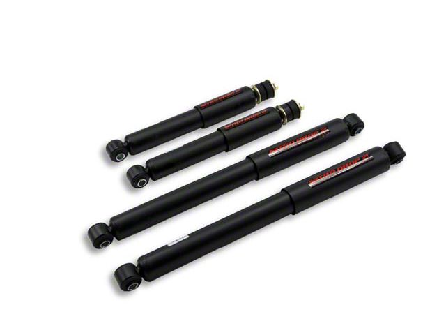 Belltech Nitro Drop II Front and Rear Shocks for 1 to 3-Inch Front / 2 to 4-Inch Rear Drop (97-03 4WD F-150)