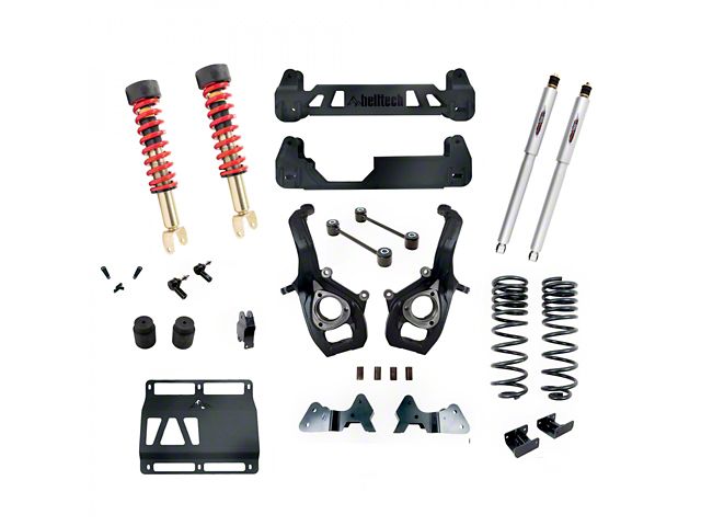 Belltech 6 to 9-Inch Suspension Lift Kit with Sway Bar, Trail Performance Coil-Overs and Shocks (19-24 2WD RAM 1500 w/o Air Ride & eTorque, Excluding EcoDiesel)