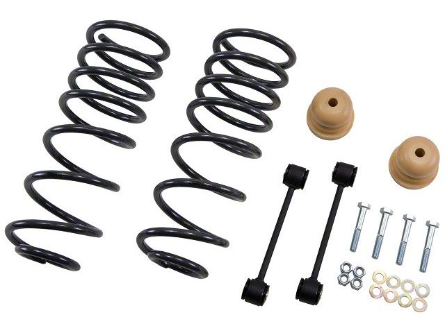 Belltech Coil Spring 4-Inch Lowering Kit; Rear (09-15 2WD RAM 1500 Quad Cab, Crew Cab, Excluding Limited)