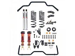 Belltech Lowering Kit with Coil-Overs, Street Performance Shocks and Anti-Sway Bars; 1 to 3-Inch Front / 4 to 5-Inch Rear (19-24 RAM 1500 w/o Air Ride, Excluding TRX)