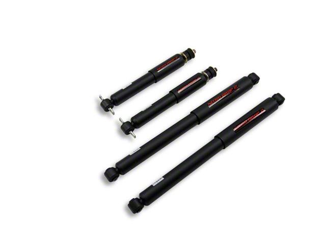 Belltech Nitro Drop II Front and Rear Shock for Stock Height Front / 0 to 2-Inch Rear Drop (02-08 2WD RAM 1500, Excluding SRT-10)