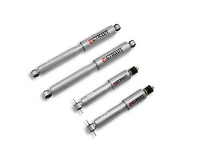 Belltech Street Performance Front and Rear Shocks for 1 to 3-Inch Front / 3 to 5-Inch Rear Drop (02-08 2WD RAM 1500, Excluding SRT-10)