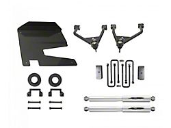 Belltech 4-Inch Suspension Lift Kit with Trail Performance Shocks (19-26 Sierra 1500 Double Cab, Crew Cab, Excluding AT4 & Denali)