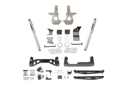 Belltech 7-Inch Suspension Lift Kit with Rear Trail Performance Shocks (07-16 Sierra 1500 Extended/Double Cab, Crew Cab w/ Cast Steel Control Arms)