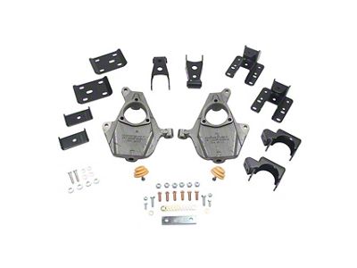 Belltech Lowering Kit; 2-Inch Front / 4-Inch Rear (16-18 2WD Sierra 1500)