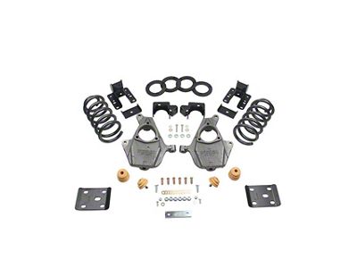 Belltech Lowering Kit; 3 to 4-Inch Front / 7-Inch Rear (16-18 2WD Sierra 1500 Regular Cab)