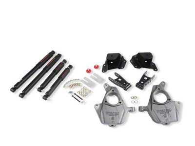 Belltech Lowering Kit with Nitro Drop II Shocks; 2-Inch Front / 3-Inch Rear (99-06 Sierra 1500 Regular Cab)