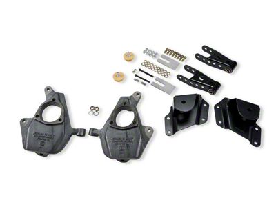 Belltech Lowering Kit; 2-Inch Front / 4-Inch Rear (05-06 2WD Sierra 1500 Regular Cab)