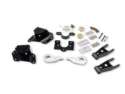 Belltech Lowering Kit; 1 to 2-Inch Front / 4-Inch Rear (05-06 2WD Sierra 1500 Extended Cab)