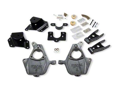 Belltech Lowering Kit; 2-Inch Front / 4-Inch Rear (99-06 2WD Sierra 1500 Extended Cab)