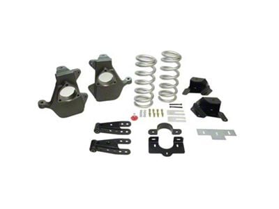Belltech Lowering Kit; 4 to 5-Inch Front / 6 to 7-Inch Rear (99-00 2WD Sierra 1500 Regular Cab)