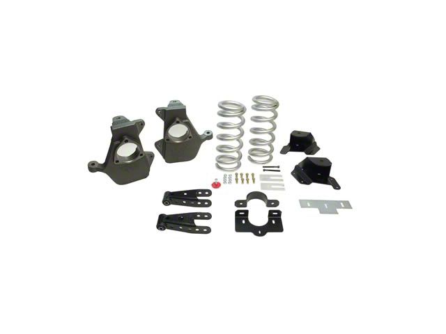 Belltech Lowering Kit; 2 to 3-Inch Front / 4-Inch Rear (99-06 2WD Sierra 1500 Extended Cab)