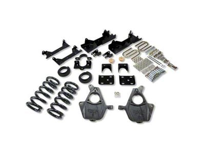Belltech Lowering Kit; 4 to 5-Inch Front / 6 to 7-Inch Rear (01-06 2WD Sierra 1500 Extended Cab)