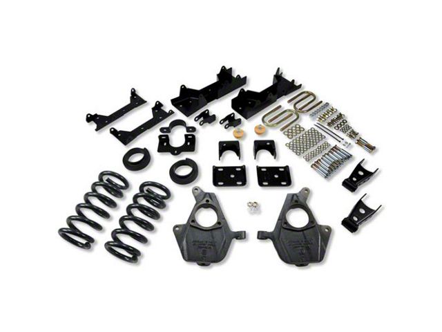 Belltech Lowering Kit; 4 to 5-Inch Front / 6-Inch Rear (01-06 2WD Sierra 1500 Extended Cab)
