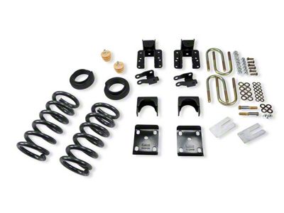 Belltech Lowering Kit; 3-Inch Front / 4 to 5-Inch Rear (04-06 2WD Sierra 1500 Crew Cab)