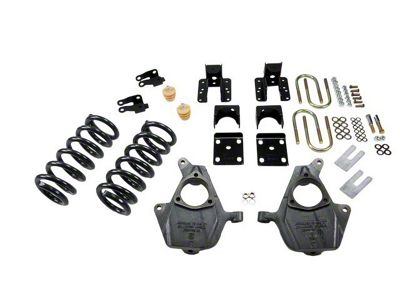 Belltech Lowering Kit; 3-Inch Front / 4 to 5-Inch Rear (04-06 2WD Sierra 1500 Crew Cab)