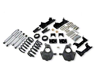 Belltech Lowering Kit with Street Performance Shocks; 4 to 5-Inch Front / 6 to 7-Inch Rear (04-06 2WD Sierra 1500 Crew Cab)
