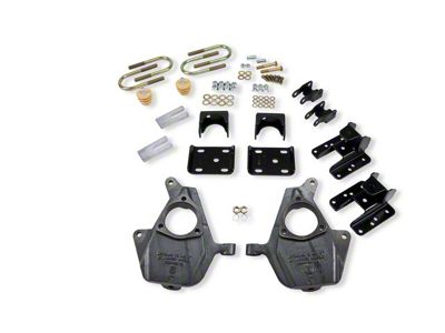 Belltech Lowering Kit; 2-Inch Front / 4 to 5-Inch Rear (04-06 2WD Sierra 1500 Denali Crew Cab)