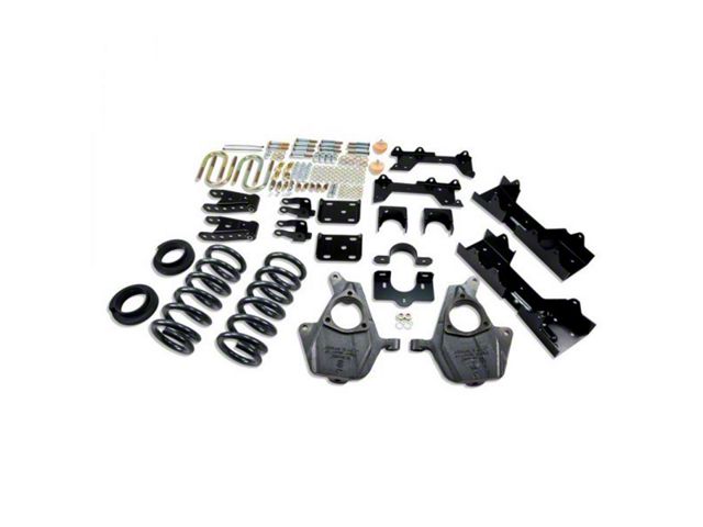 Belltech Lowering Kit; 4 to 5-Inch Front / 6 to 7-Inch Rear (99-00 2WD Sierra 1500 Extended Cab)