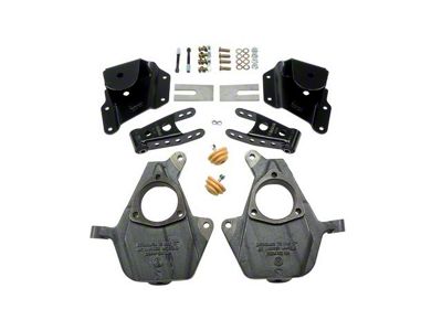 Belltech Lowering Kit; 2-Inch Front / 4-Inch Rear (99-00 2WD Sierra 1500 Regular Cab)