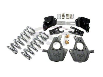 Belltech Lowering Kit; 3-Inch Front / 4-Inch Rear (99-06 2WD Sierra 1500 Regular Cab)