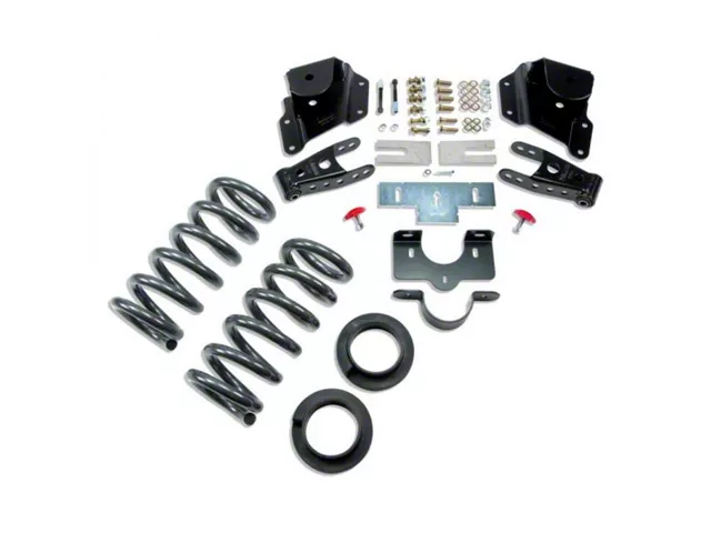 Belltech Lowering Kit; 2 to 3-Inch Front / 3-Inch Rear (99-06 2WD Sierra 1500 Extended Cab)