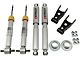 Belltech Lowering Kit with Street Performance Shocks; +1 to -2-Inch Front / 2 to -3-Inch Rear (14-18 2WD Sierra 1500, Excluding Denali)