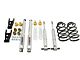 Belltech Lowering Kit with Street Performance Shocks; 1 to 2-Inch Front / 2 to 3-Inch Rear (14-18 2WD Sierra 1500 Double Cab, Crew Cab)