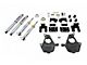 Belltech Lowering Kit with Street Performance Shocks; 2-Inch Front / 4-Inch Rear (16-18 4WD Sierra 1500 w/ Stock Cast Aluminum or Stamped Steel Control Arms, Excluding Denali)