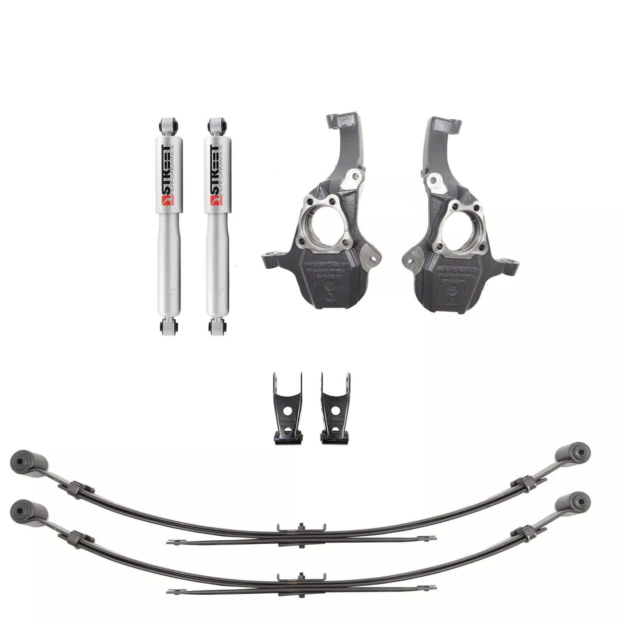 Bell Tech Lowering Kit GM 1500 350345 Bell Tech Lowering Kit GM 1500 350345