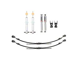 Belltech Lowering Kit with Street Performance Struts; 0 to 3-Inch Front / 4-Inch Rear (19-25 Sierra 1500, Excluding AT4 & Denali)