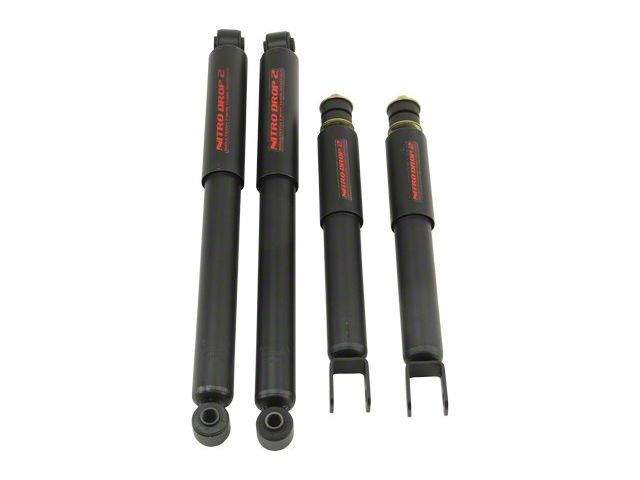 Belltech Nitro Drop II Front and Rear Shocks for 0 to 4-Inch Front / 2 to 4-Inch Rear Drop (99-06 Sierra 1500)