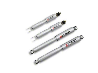 Belltech Street Performance Front and Rear Shocks for 2 to 5-Inch Front / 2 to 4-Inch Rear Drop (99-06 Sierra 1500)