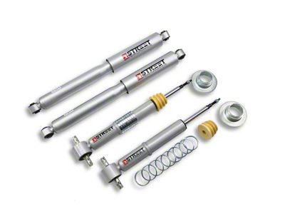 Belltech Street Performance Front and Rear Shocks for 0 to 2-Inch Front / 0 to 1-Inch Rear Drop (07-18 Sierra 1500)