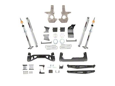 Belltech Suspension Lift Kit; Front and Rear (16-18 4WD Sierra 1500 Double Cab, Crew Cab, Excluding Denali)