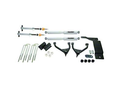 Belltech 4-Inch Suspension Lift Kit with Trail Performance Struts and Shocks (14-16 4WD Sierra 1500 Double Cab, Crew Cab w/ Cast Steel Control Arms, Excluding Denali)