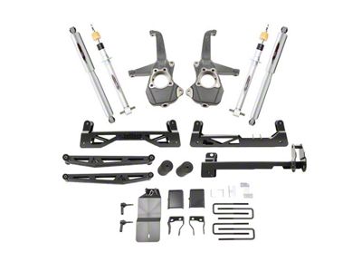 Belltech 6 to 8-Inch Suspension Lift Kit with Trail Performance Shocks and Struts (19-25 4WD Sierra 1500, Excluding AT4 & Denali)