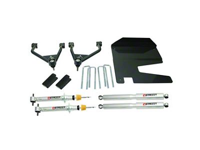 Belltech 4-Inch Suspension Lift Kit with Trail Performance Struts and Shocks (19-24 4WD Sierra 1500, Excluding AT4 & Denali)