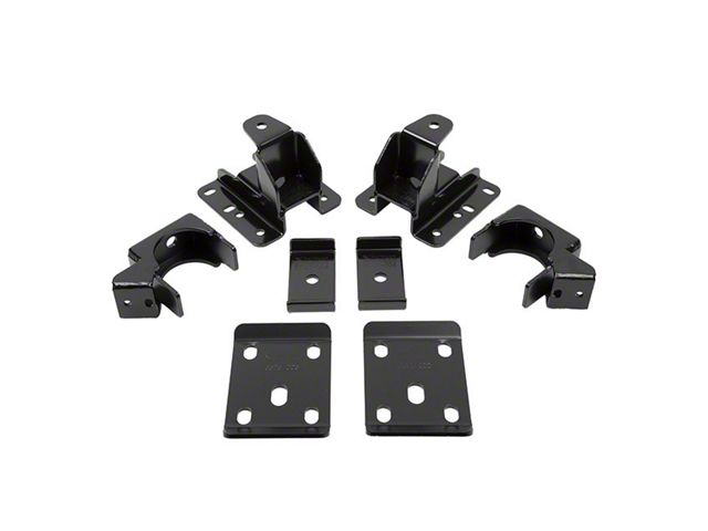 Belltech 5 to 6-Inch Adjustable Drop Flip Kit (14-18 Silverado 1500 w/ 5.80-Foot Short Box)