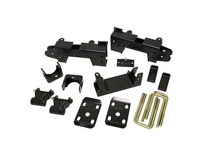 Belltech 6-Inch Drop Flip Kit with C-Notch (19-25 2WD Silverado 1500 Double Cab, Crew Cab)