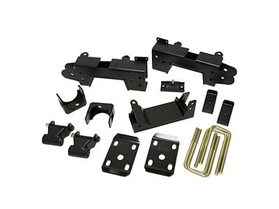 Belltech 6-Inch Drop Flip Kit with C-Notch (19-24 2WD Silverado 1500 Double Cab, Crew Cab)