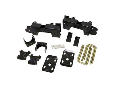 Belltech 6-Inch Drop Flip Kit with C-Notch (19-25 4WD Silverado 1500 Double Cab, Crew Cab, Excluding Trail Boss)