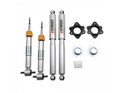 Belltech 2-Inch Front Leveling Kit with Trail Performance Shocks (07-18 2WD/4WD Silverado 1500)
